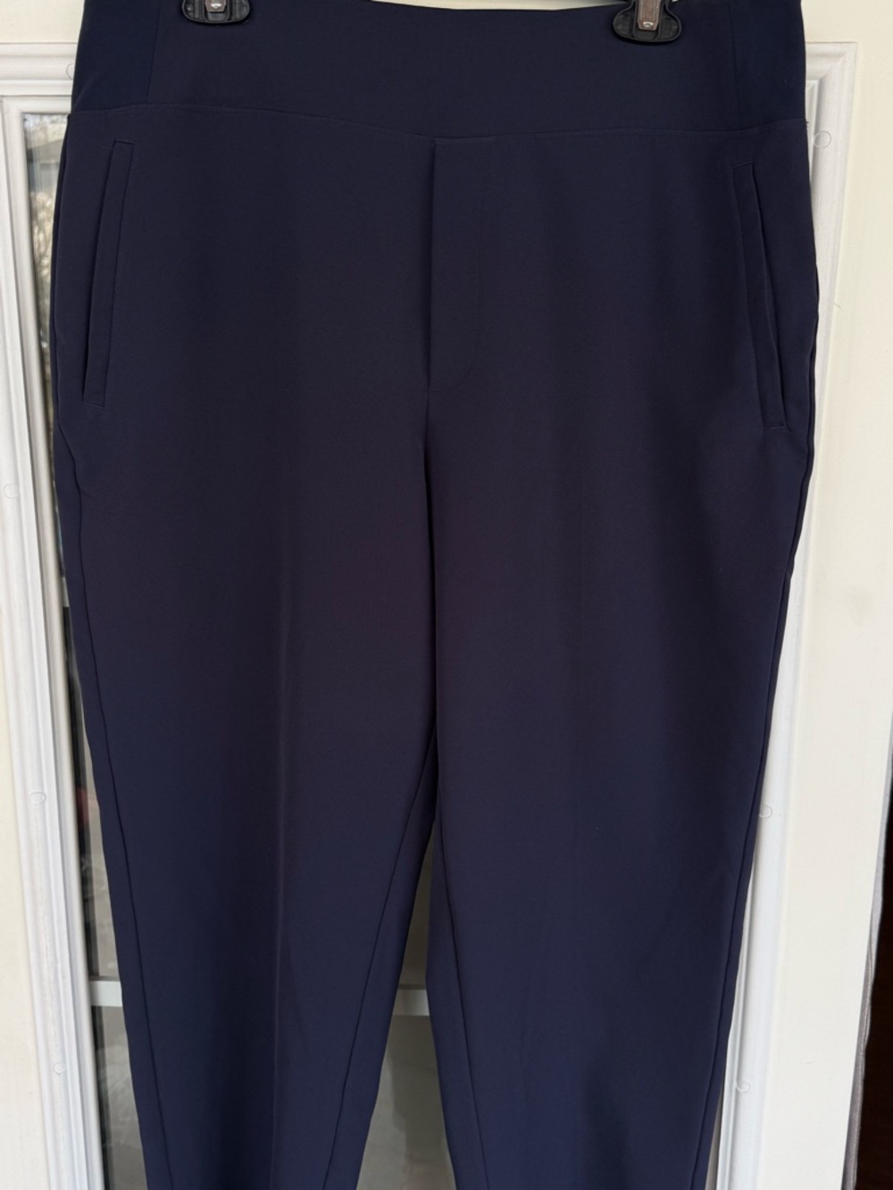 Athleta Endless High Rise Pant Active performance travel work interview outft xl